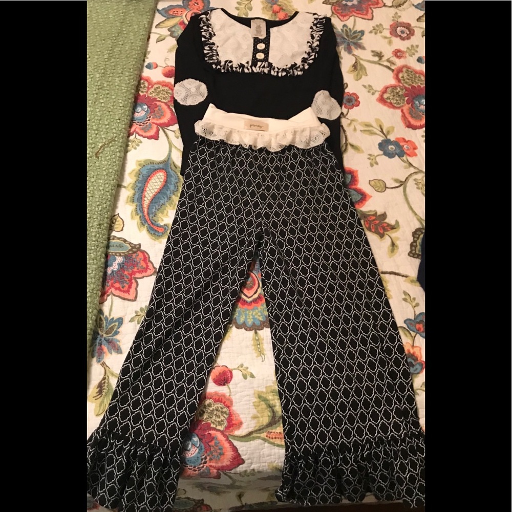 Girls pant and top set